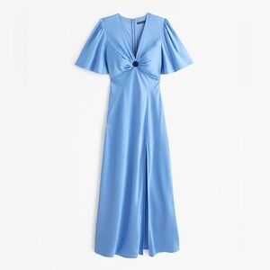 Abercrombie Angel Sleeve O-Ring Maxi Dress